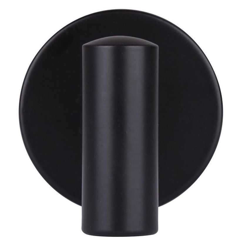 Canarm BA103A02BK Robe Hook, Black