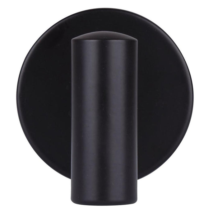 Canarm BA103A02BK Robe Hook, Black