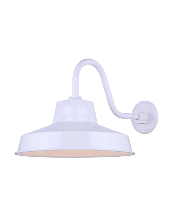 Canarm BL14WACWH One Light Outdoor Lantern, White