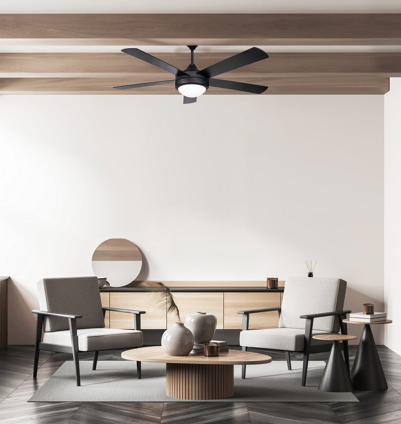 Canarm CF52P175BK 52"Ceiling Fan, Matte Black
