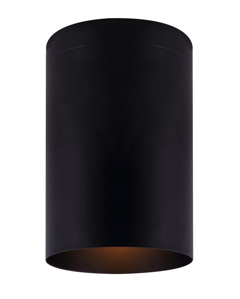 Canarm IFM1071A04BK One Light Flush Mount, Black