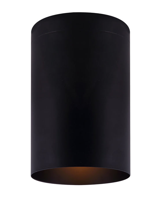 Canarm IFM1071A04BK One Light Flush Mount, Black