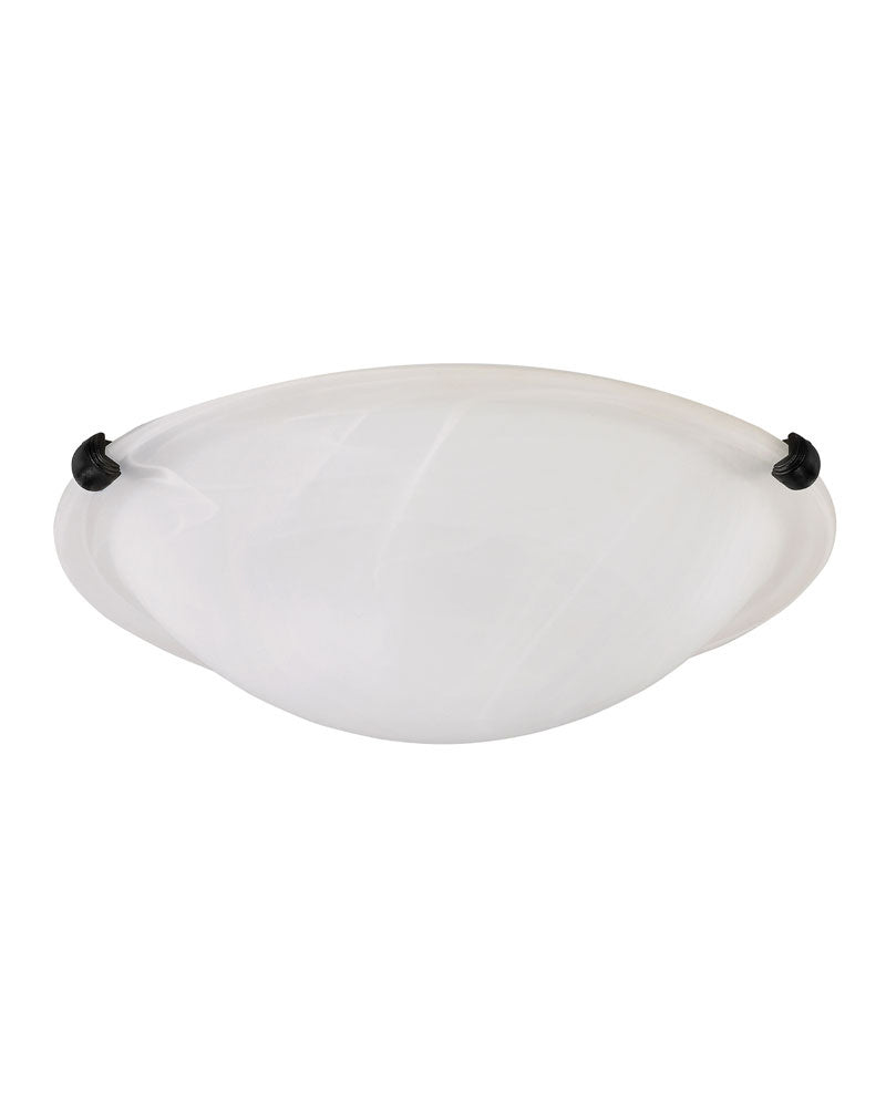 Canarm IFM1612BK Two Light Flush Mount, Black