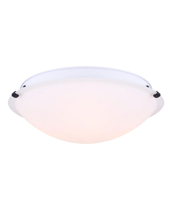 Canarm IFM1616BK-O Three Light Flush Mount, Black
