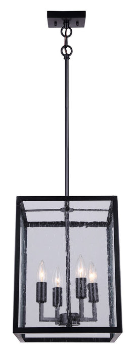 Canarm IOL533BK Four Light Outdoor Pendant, Black