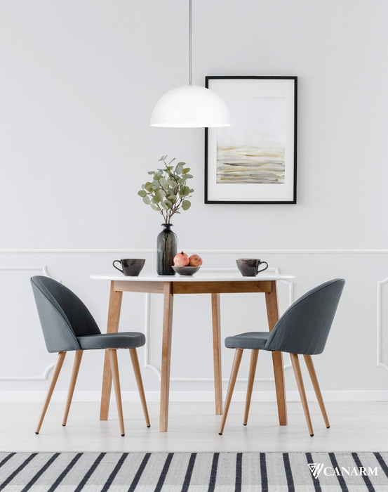 Canarm IPL734B01BNH One Light Pendant, Brushed Nickel