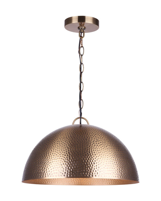 Canarm IPL735B01GD One Light Pendant, Gold