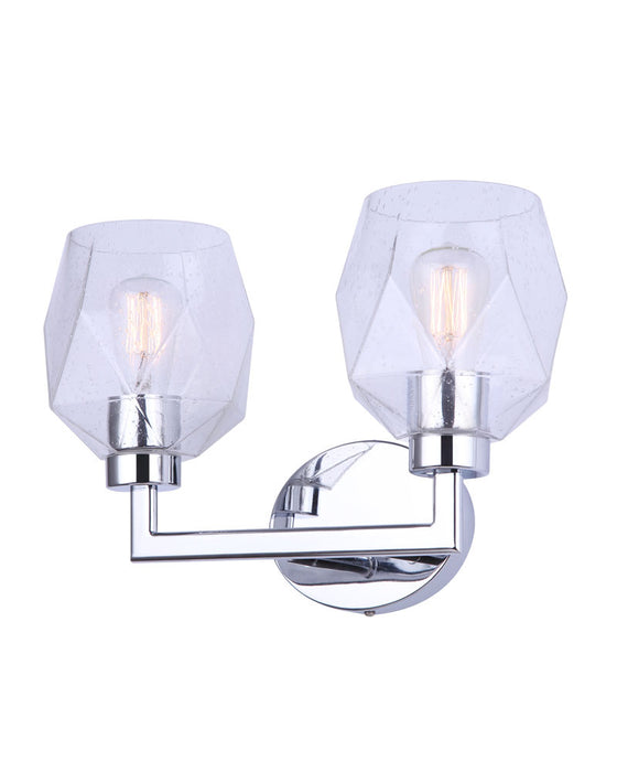 Canarm IVL1070A02CH Two Light Vanity, Chrome