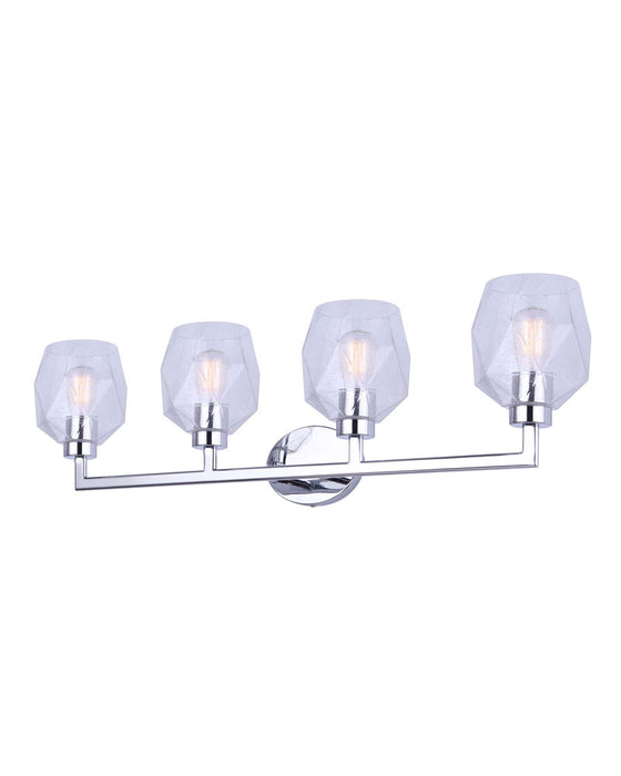 Canarm IVL1070A04CH Four Light Vanity, Chrome