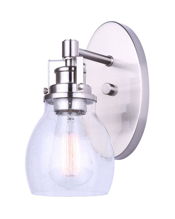 Canarm IVL705A01BN One Light Vanity, Brushed Nickel