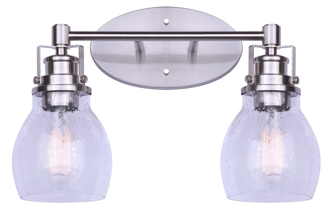 Canarm IVL705A02BN Two Light Vanity, Brushed Nickel