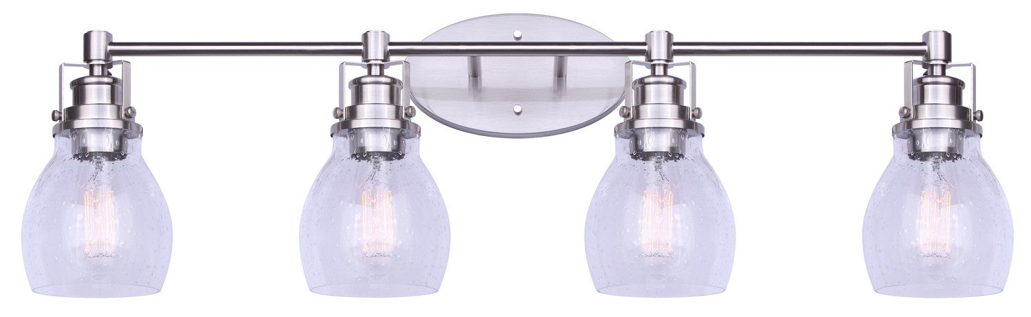 Canarm IVL705A04BN Four Light Vanity, Brushed Nickel