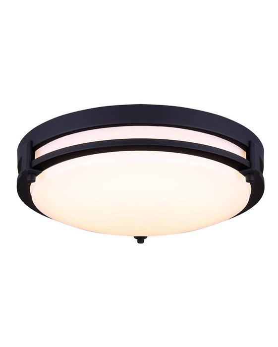 Canarm LFM112A13BK LED Flush Mount, Black