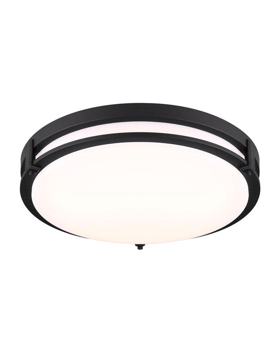 Canarm LFM112A16BK LED Flush Mount, Black