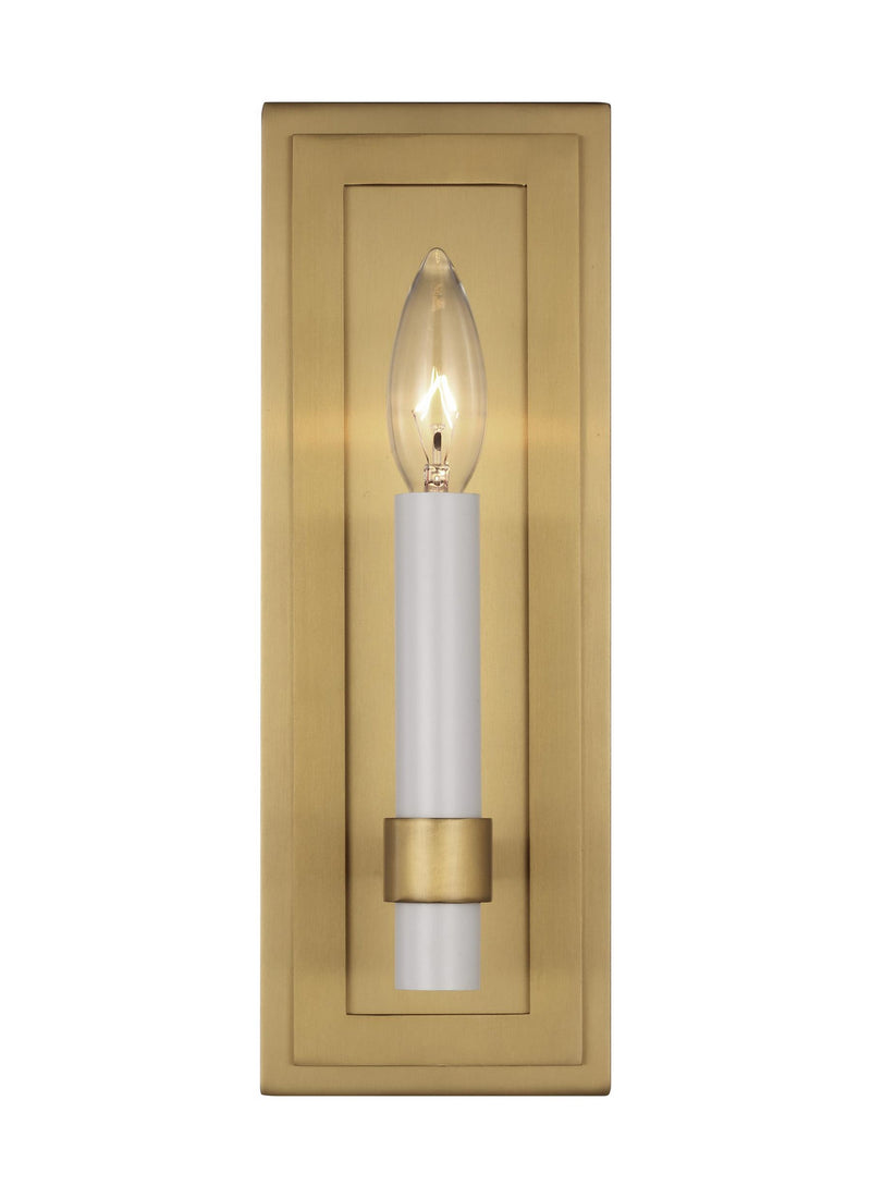 Visual Comfort Studio CW1231BBS One Light Wall Sconce, Burnished Brass