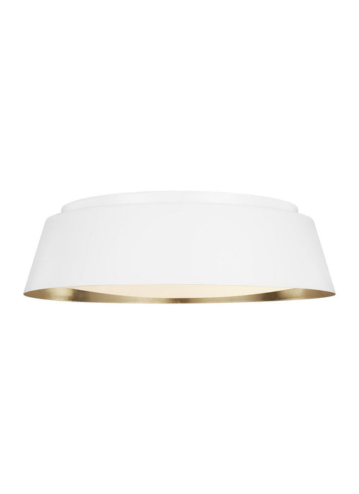 Visual Comfort Studio EF1005MWT Four Light Flush Mount, Matte White