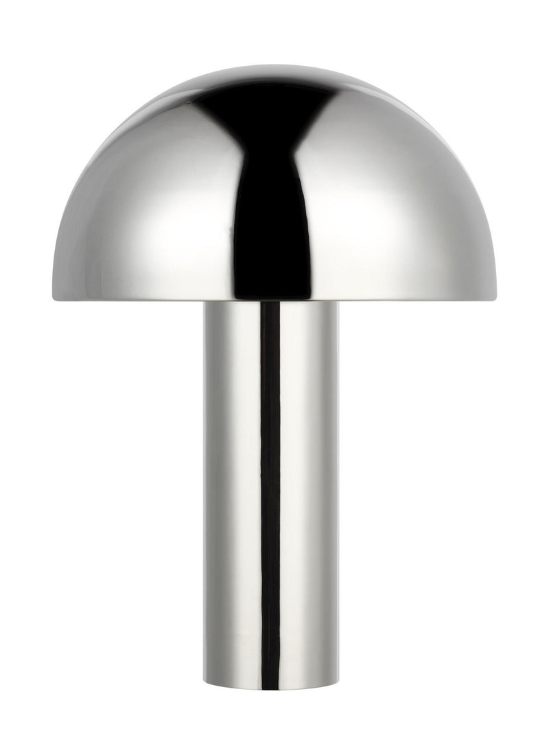 Visual Comfort Studio ET1322PN1 One Light Table Lamp, Polished Nickel