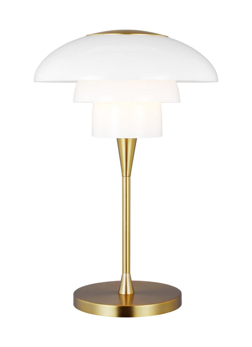 Visual Comfort Studio ET1381BBS1 One Light Table Lamp, Burnished Brass