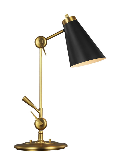 Visual Comfort Studio TT1061BBS1 One Light Table Lamp, Burnished Brass