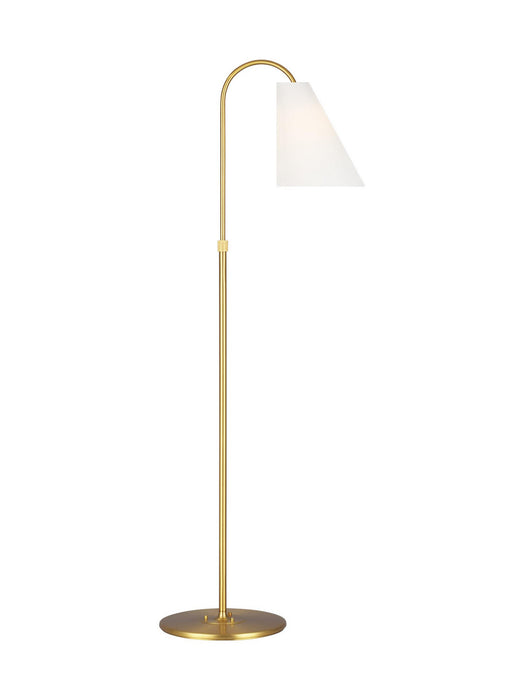 Visual Comfort Studio TT1071BBS1 One Light Floor Lamp, Burnished Brass