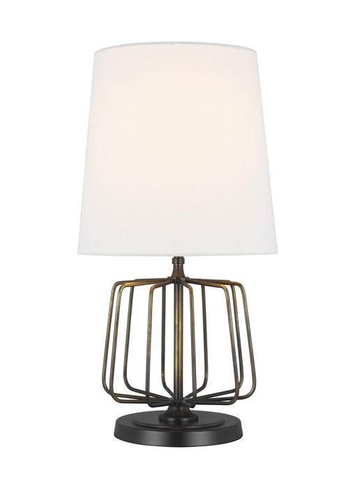 Visual Comfort Studio TT1121AB1 One Light Table Lamp, Atelier Brass