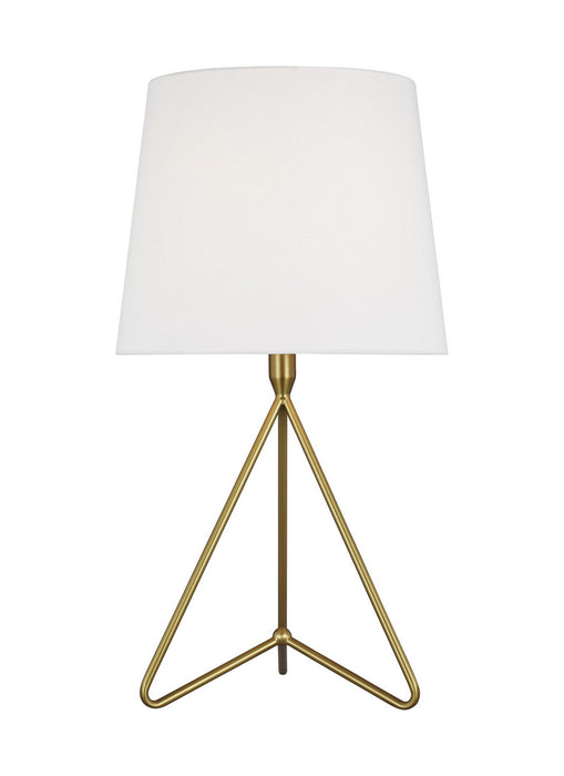 Visual Comfort Studio TT1151BBS1 One Light Table Lamp, Burnished Brass