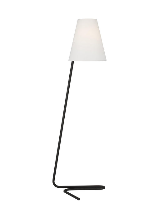Visual Comfort Studio TT1181AI1 One Light Floor Lamp, Aged Iron