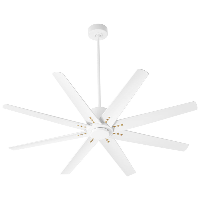 Quorum 3-112-6 56"Ceiling Fan, White