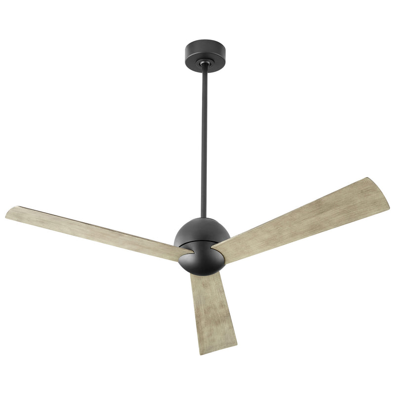 Quorum 3-114-15 54"Ceiling Fan, Black