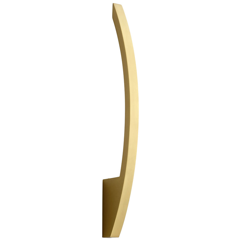 Quorum 3-553-40 LED Wall Sconce, Aged Brass