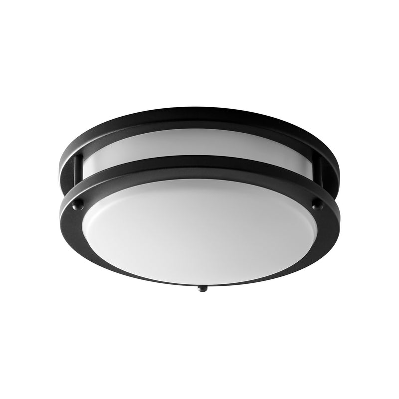 Quorum 3-618-15 LED Ceiling Mount, Black