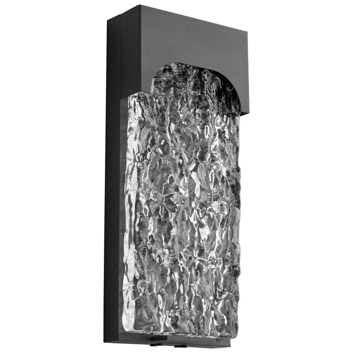 Oxygen 3-725-15 LED Outdoor Wall Sconce, Black