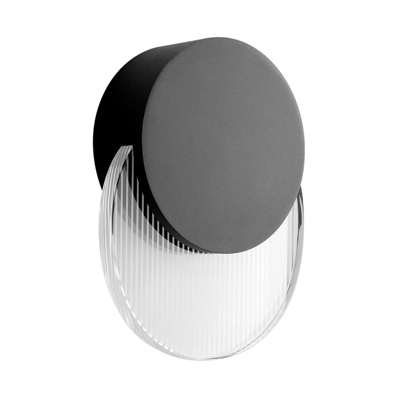 Quorum 3-754-15 LED Outdoor Wall Sconce, Black