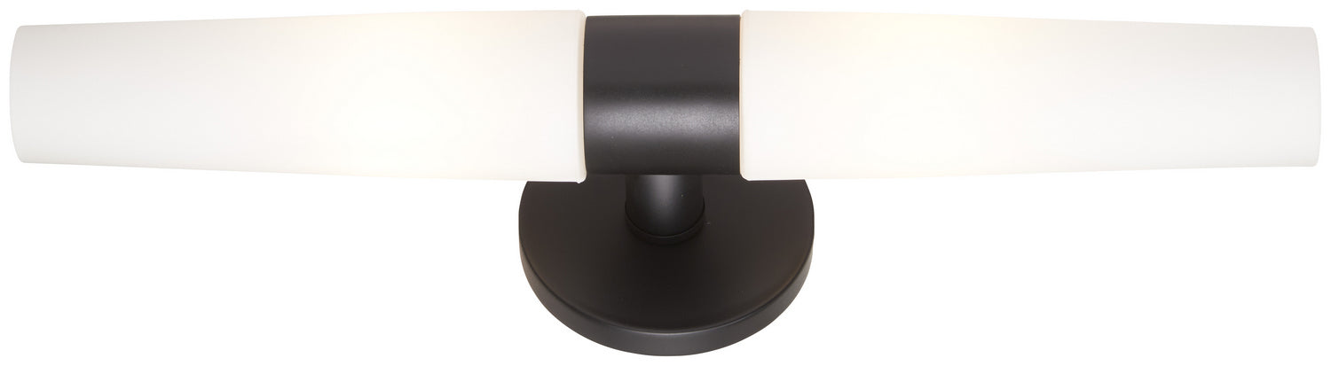 George Kovacs P5042-66A Two Light Wall Sconce, Coal