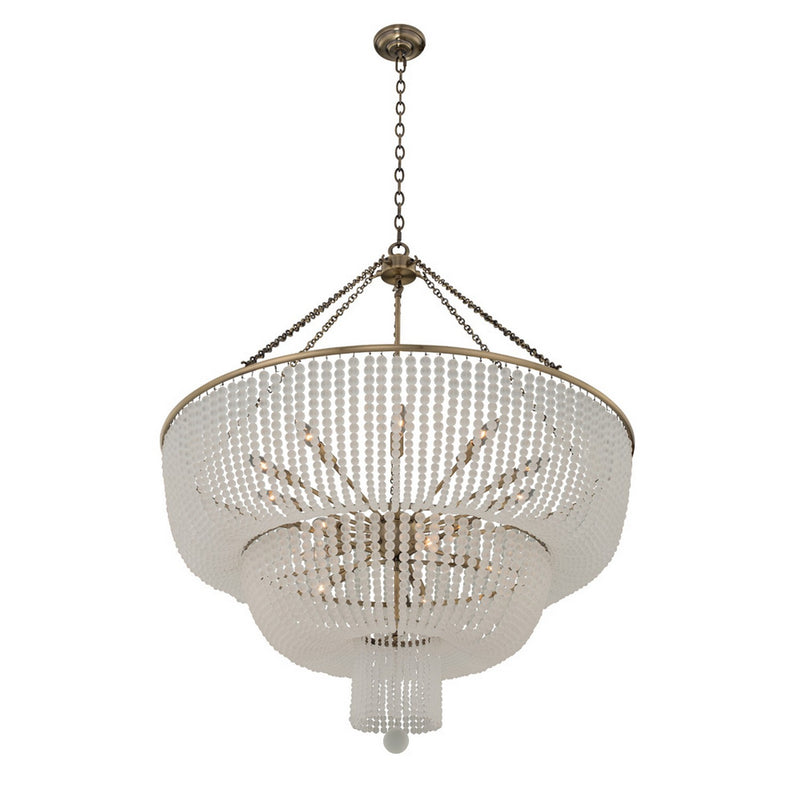 Kalco 511858BCG 15 Light Pendant, Brushed Champagne Gold