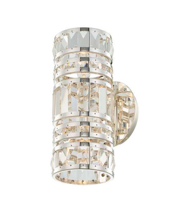 Allegri 037021-014-FR001 Two Light Wall Sconce, Polished Silver