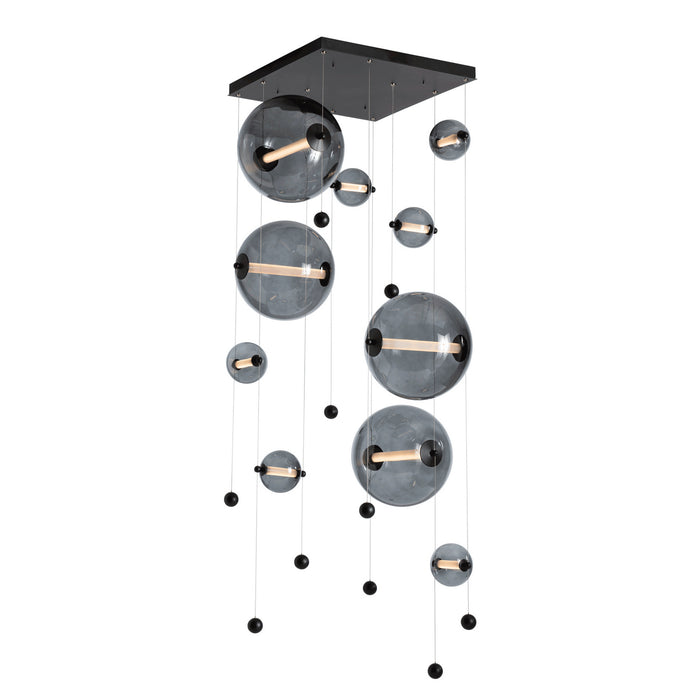 Hubbardton Forge 139051-LED-STND-10-YL0694 LED Pendant, Black