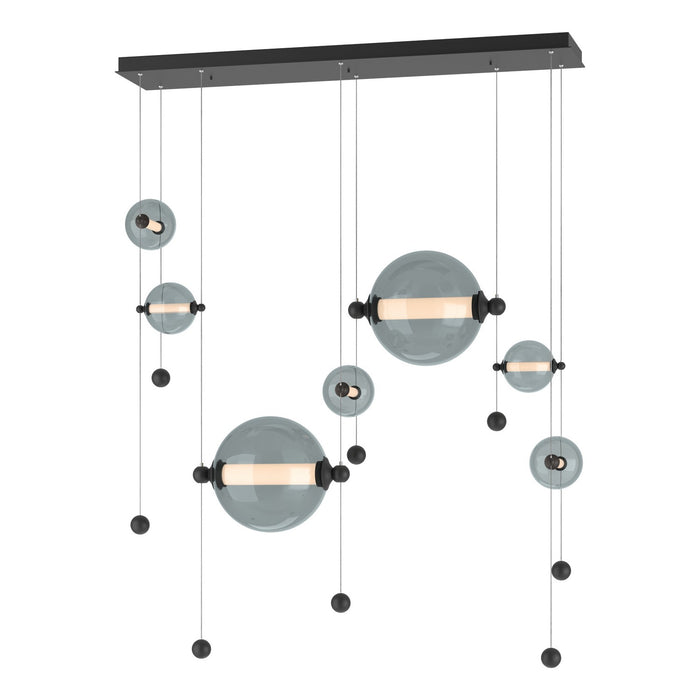 Hubbardton Forge 139054-LED-STND-10-YL0694 LED Pendant, Black