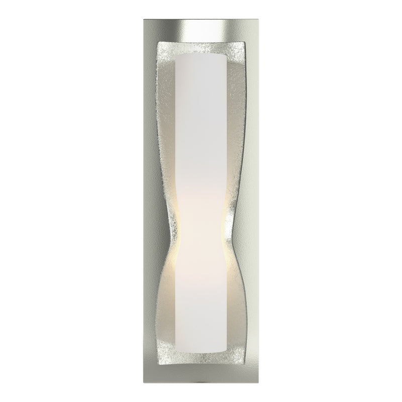 Hubbardton Forge 204790-SKT-85-GG0301 One Light Wall Sconce, Sterling