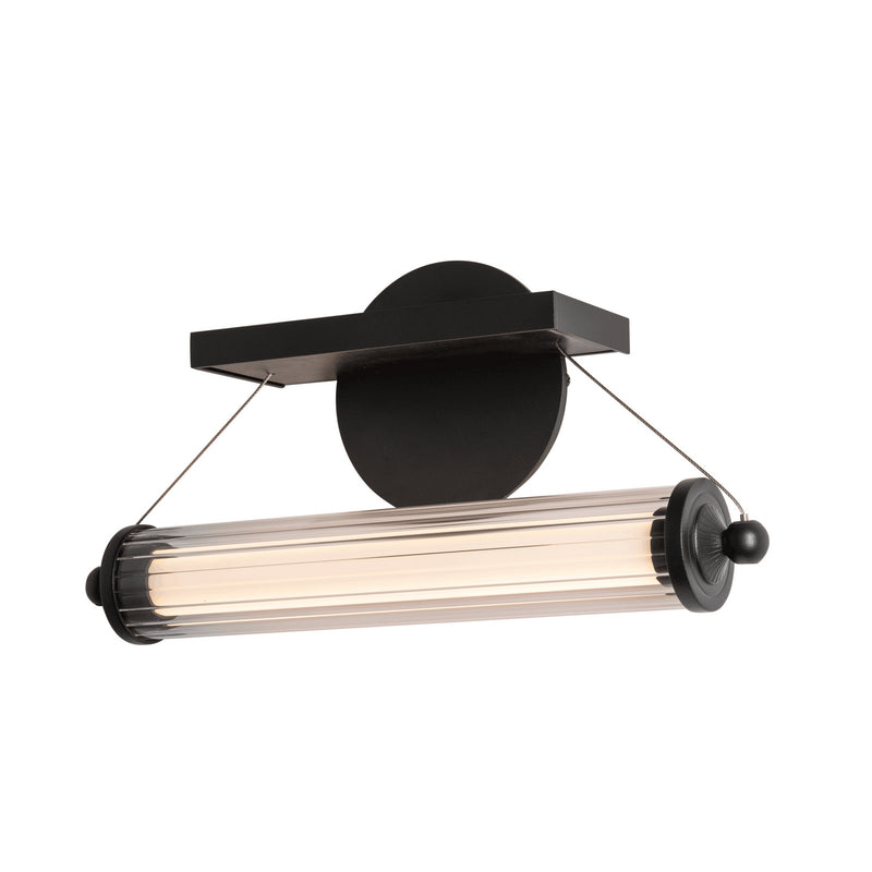Hubbardton Forge 209105-LED-10-WB-ZM0691 LED Wall Sconce, Black