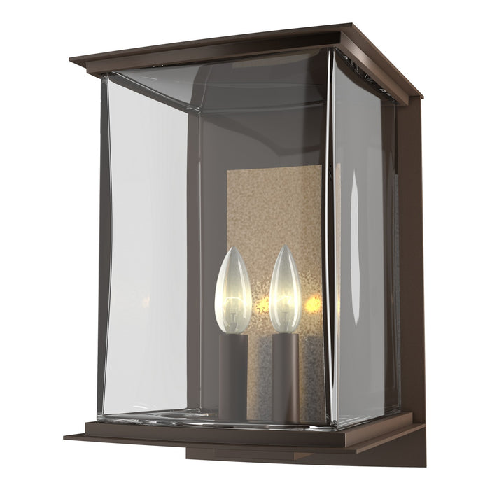 Hubbardton Forge 304842-SKT-75-83-ZM0084 Two Light Outdoor Wall Sconce, Coastal Bronze
