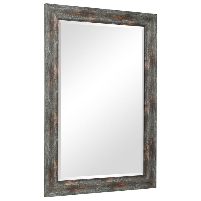 Uttermost 09724 Mirror, Antique Silver