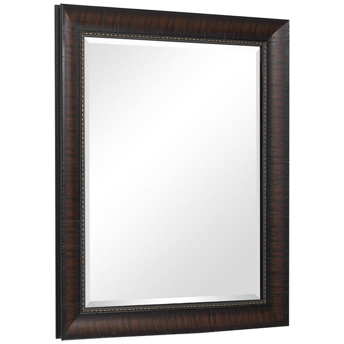 Uttermost 09726 Mirror, Burnished Wood Look