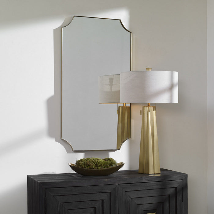 Uttermost 09727 Mirror, Stainless Steel