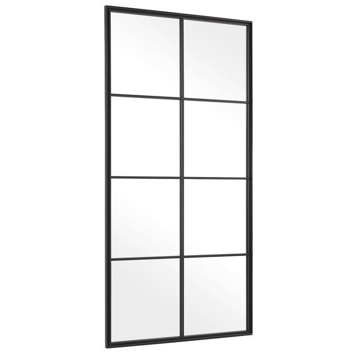 Uttermost 09732 Mirror, Wrought-iron Black