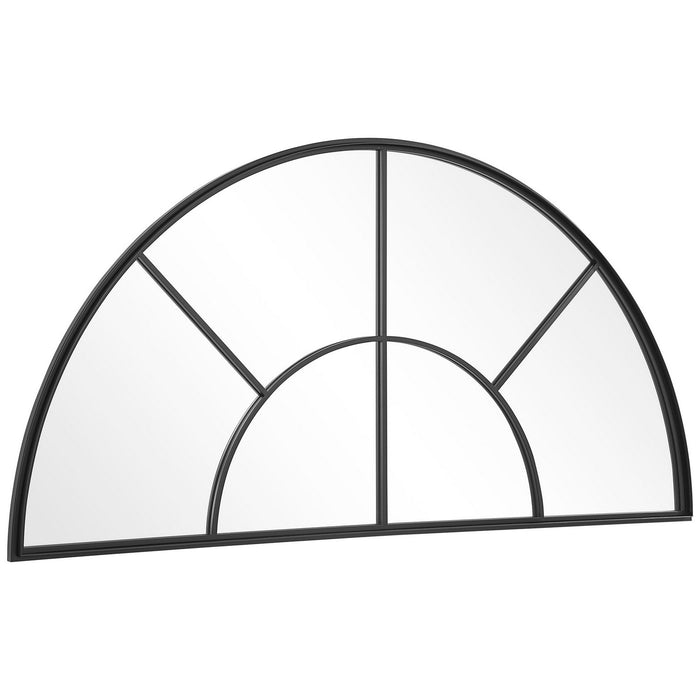 Uttermost 09733 Mirror, Wrought-iron Black