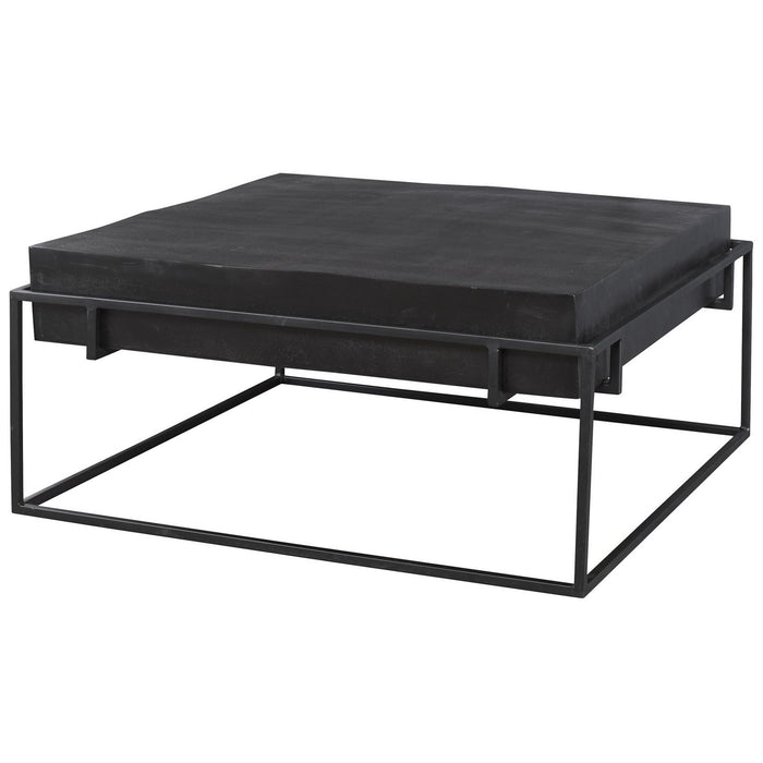 Uttermost 25111 Coffee Table, Dark Oxidized Black