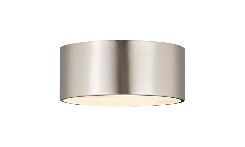 Z-Lite 2302F2-BN Two Light Flush Mount, Brushed Nickel