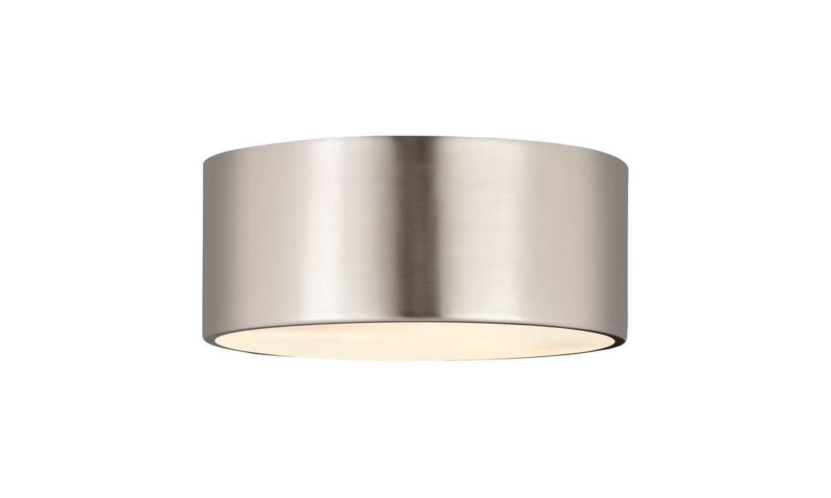 Z-Lite 2302F2-BN Two Light Flush Mount, Brushed Nickel