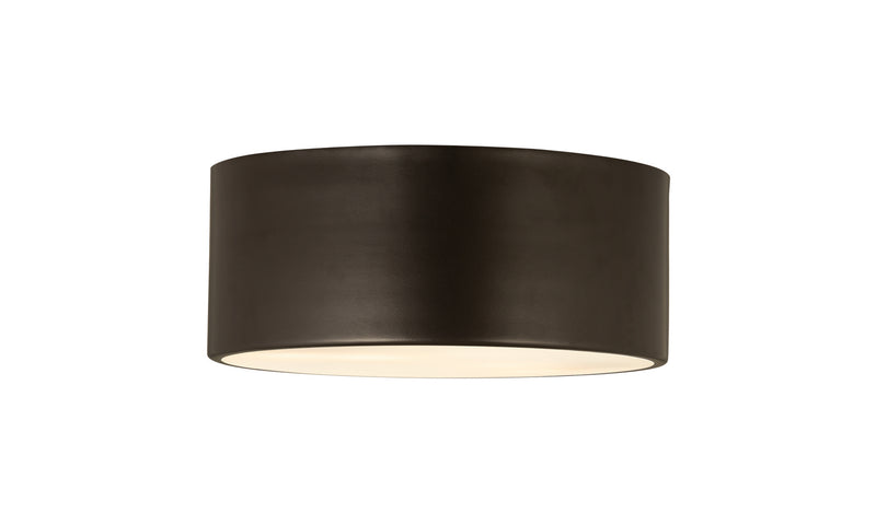 Z-Lite 2302F2-BRZ Two Light Flush Mount, Bronze